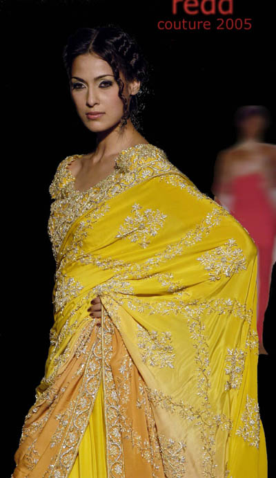 Yellow Sari