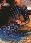 Blue / Gold Lehenga